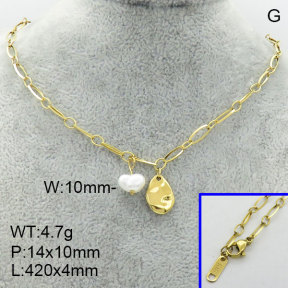 SS Necklace  3N3001008bvpl-434