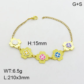 SS Bracelet  3B3002667bhva-658