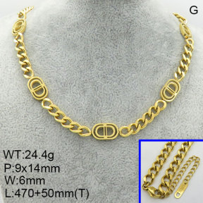 SS Necklace  3N2002729vhnv-607