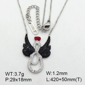 SS Necklace  3N4002403bhia-607