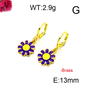 Fashion Brass Earrings  F6E301209baka-L002