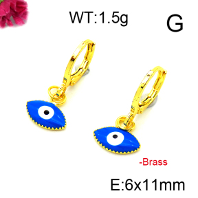 Fashion Brass Earrings  F6E301213vaia-L002