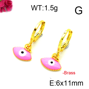 Fashion Brass Earrings  F6E301214vaia-L002