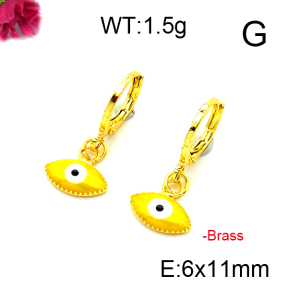 Fashion Brass Earrings  F6E301216vaia-L002
