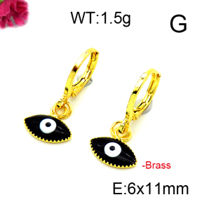 Fashion Brass Earrings  F6E301217vaia-L002