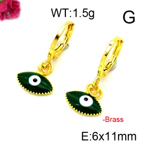 Fashion Brass Earrings  F6E301219vaia-L002