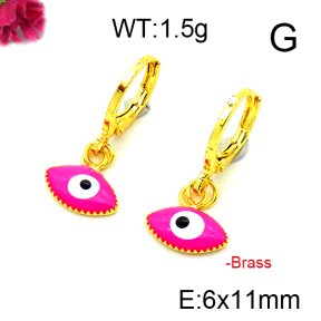 Fashion Brass Earrings  F6E301220vaia-L002