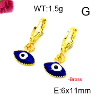 Fashion Brass Earrings  F6E301221vaia-L002