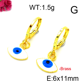 Fashion Brass Earrings  F6E301222vaia-L002