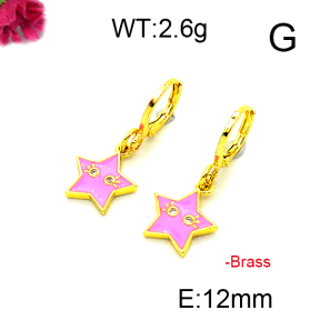 Fashion Brass Earrings  F6E301223baka-L002