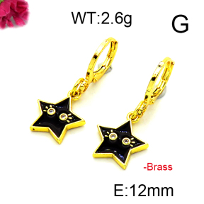 Fashion Brass Earrings  F6E301224baka-L002