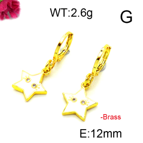 Fashion Brass Earrings  F6E301225baka-L002