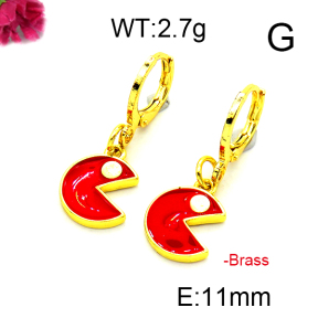 Fashion Brass Earrings  F6E301229baka-L002