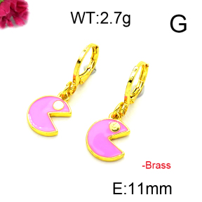 Fashion Brass Earrings  F6E301230baka-L002