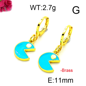 Fashion Brass Earrings  F6E301231baka-L002