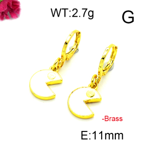 Fashion Brass Earrings  F6E301232baka-L002