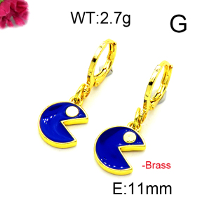 Fashion Brass Earrings  F6E301233baka-L002