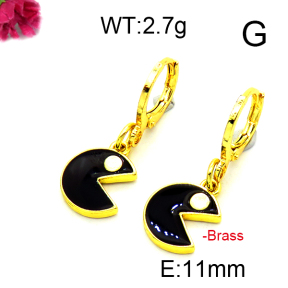 Fashion Brass Earrings  F6E301234baka-L002