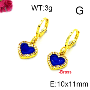Fashion Brass Earrings  F6E301238aakm-L002
