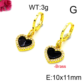 Fashion Brass Earrings  F6E301240aakm-L002