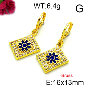 Fashion Brass Earrings  F6E403200vbnb-L002