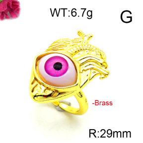 Fashion Brass Ring  F6R300046vbmb-L002