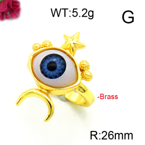 Fashion Brass Ring  F6R300050vbll-L002