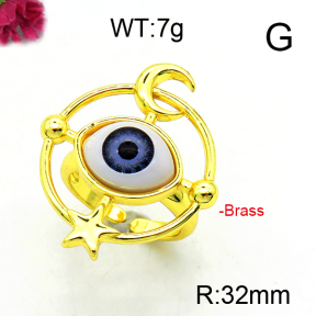 Fashion Brass Ring  F6R300055vbmb-L002
