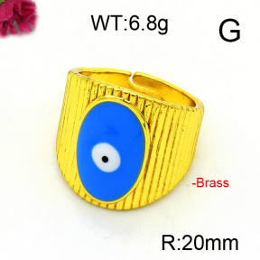 Fashion Brass Ring  F6R300057vbmb-L002