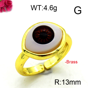 Fashion Brass Ring  F6R300074ablb-L002