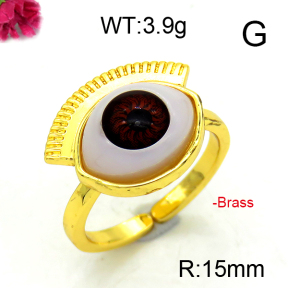 Fashion Brass Ring  F6R300076ablb-L002