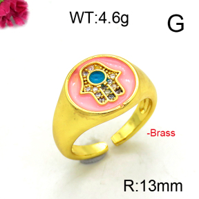 Fashion Brass Ring  F6R300095ablb-L002