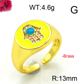 Fashion Brass Ring  F6R300097ablb-L002