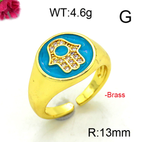 Fashion Brass Ring  F6R300098ablb-L002