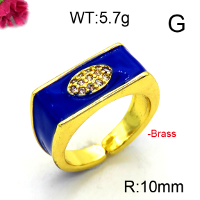 Fashion Brass Ring  F6R300105ablb-L002