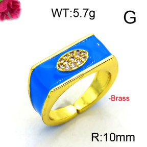 Fashion Brass Ring  F6R300107ablb-L002