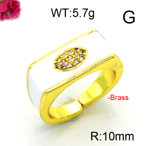Fashion Brass Ring  F6R300108ablb-L002