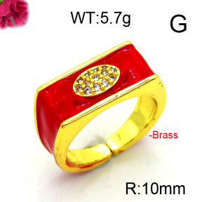 Fashion Brass Ring  F6R300109ablb-L002