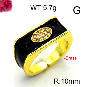Fashion Brass Ring  F6R300110ablb-L002