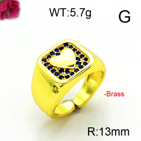 Fashion Brass Ring  F6R400942vbll-L002
