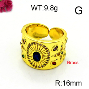 Fashion Brass Ring  F6R400952vbnb-L002