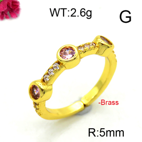 Fashion Brass Ring  F6R400960aakl-L002