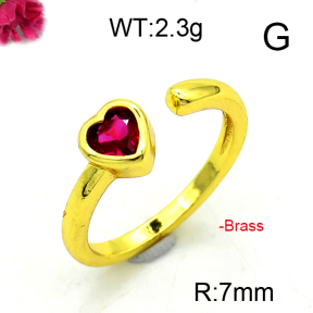 Fashion Brass Ring  F6R400963baka-L002