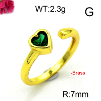 Fashion Brass Ring  F6R400966baka-L002