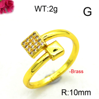 Fashion Brass Ring  F6R400968aakl-L002