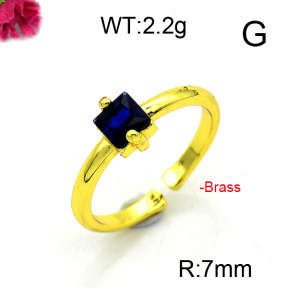 Fashion Brass Ring  F6R400973baka-L002