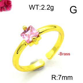 Fashion Brass Ring  F6R400974baka-L002