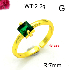 Fashion Brass Ring  F6R400975baka-L002