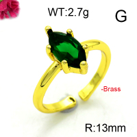 Fashion Brass Ring  F6R400978baka-L002