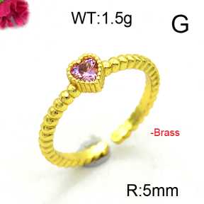 Fashion Brass Ring  F6R400980baka-L002